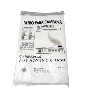 filtro ignifugo antigrasa para campanas extractoras
