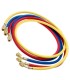 Mangueras carga aire acondicionado refrigerante R410a-R32 1/4" y 5/16" SAE 150cm