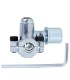 Válvula perforadora carga gas refrigerante 1/4" y 5/16"