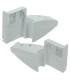 Soportes laterales frigorífico Liebherr 7433698 + 7436004