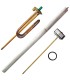 Kit resistencia 2000W + termostato varilla + junta + ánodo magnesio termo eléctrico Ariston Cointra Fleck Thermor Roca Welcome