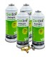 Gas refrigerante R22-R32-R407-R290-R410A Gasica V2 pack 4 botellas y válvula