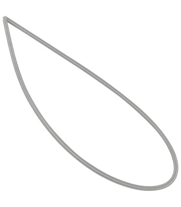 Brida goma escotilla lavadora Bosch 11042475
