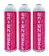 Pack 3 botellas gas refrigerante R-410A R-32 FREEZE+32