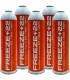Pack 5 botellas gas refrigerante R22-R404-R407C FREEZE+22