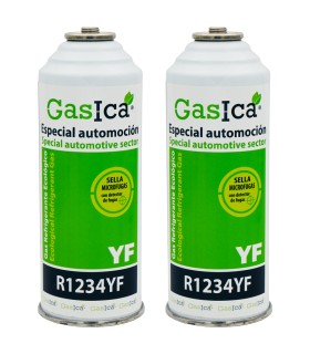 Pack gas refrigerante ecológico R1234yf GASICA YF