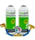 Pack gas refrigerante ecológico R1234yf GASICA YF  pack 2 botellas + Manómetro