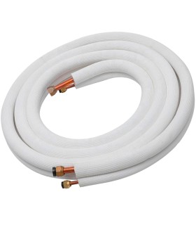 Tubería cobre aislado 1/4"-3/8" de 5 metros