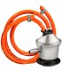 kit regulador gas butano propano manguera 1500mm