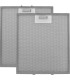 Pack 2 filtros campana extractora 305x267mm