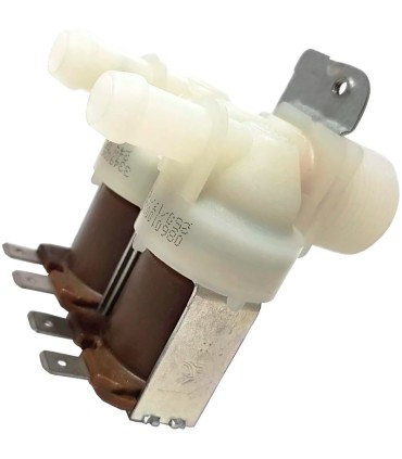 Electroválvula lavadora 2 vías 24V 180º Universal