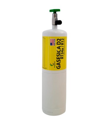 Gas refrigerante GASESICA D2 - R12 R134a 380g