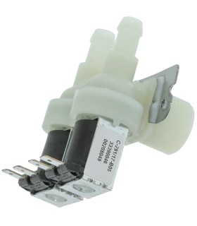 Electroválvula lavadora 2 vías 90º Universal