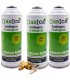 Gas refrigerante R12 R134A Gasica D2 pack 3 botellas  Isobutano R600A + válvula