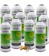Gas refrigerante R12 R134A Gasica D2 pack 12 botellas  Isobutano R600A + válvula