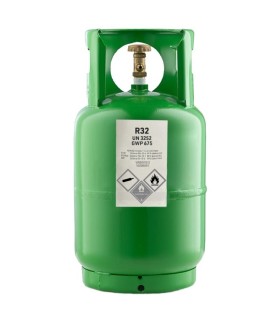 Gas refrigerante R-32 bombona 10kg sustituto del gas R-410A