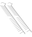 Varillas abatibles lavavajillas Bosch 00357872