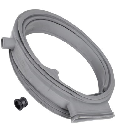 Goma escotilla lavadora Candy 70016733 + adaptador 43034886
