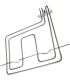 Resistencia superior horno Teka 2500W 83140326