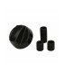 Mando cocina universal negro
