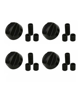Pack mandos cocina universal negro