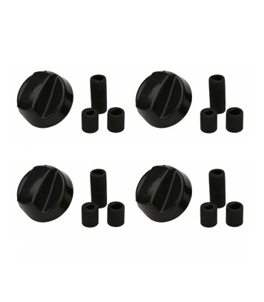 Pack mandos cocina universal negro