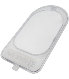 Tapa luz campana extractora Airforce AFCPLAFF5