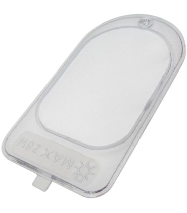 Tapa luz campana extractora Airforce AFCPLAFF5